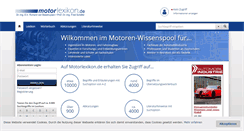 Desktop Screenshot of motorlexikon.de